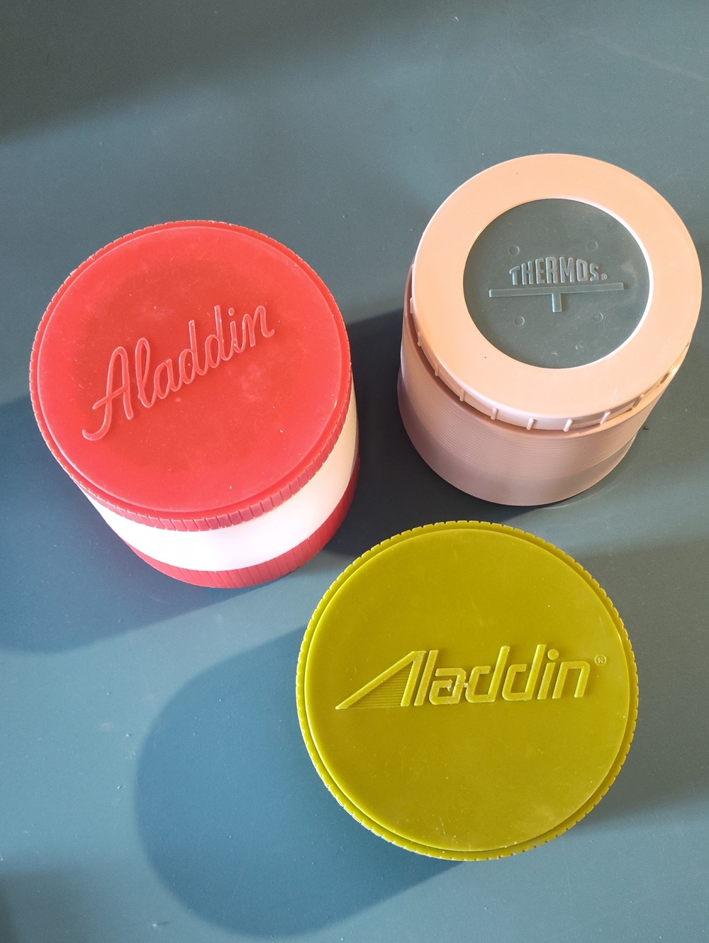 Vintage Thermos & Aladin insulated containers